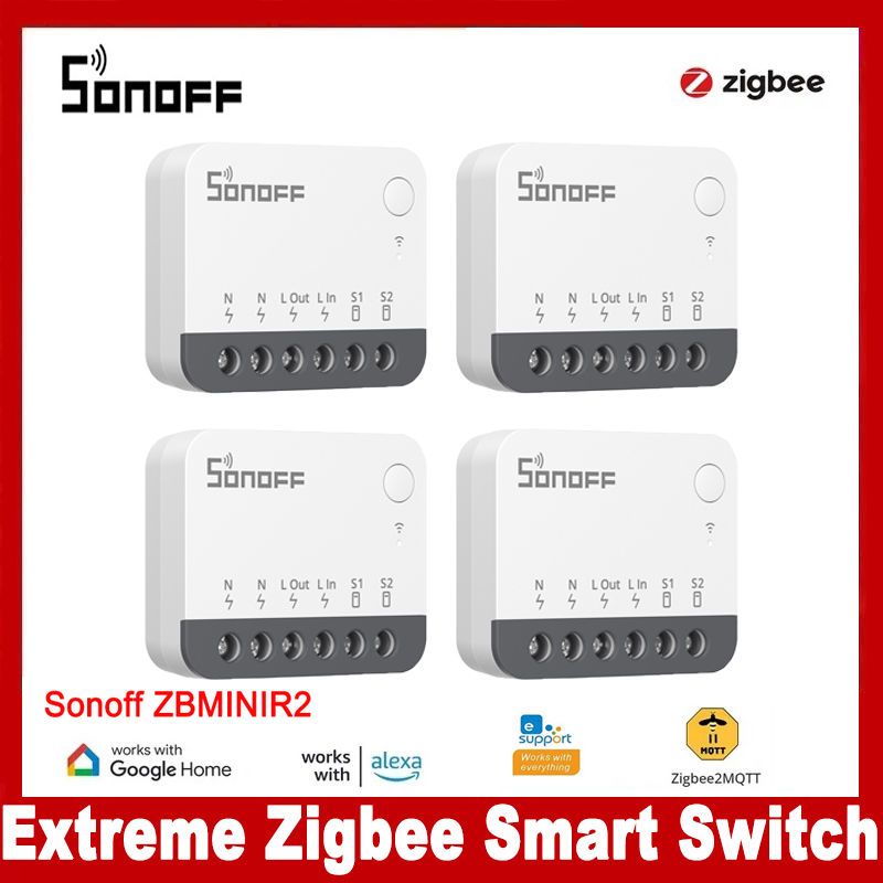 Smart Home Z Wave - SONOFF Extreme Zigbee Smart ZBMINIR2 Switch