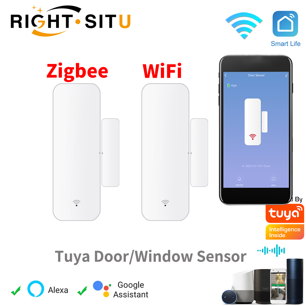 Smart Home Web - Tuya WiFi Zigbee Door Window Sensor