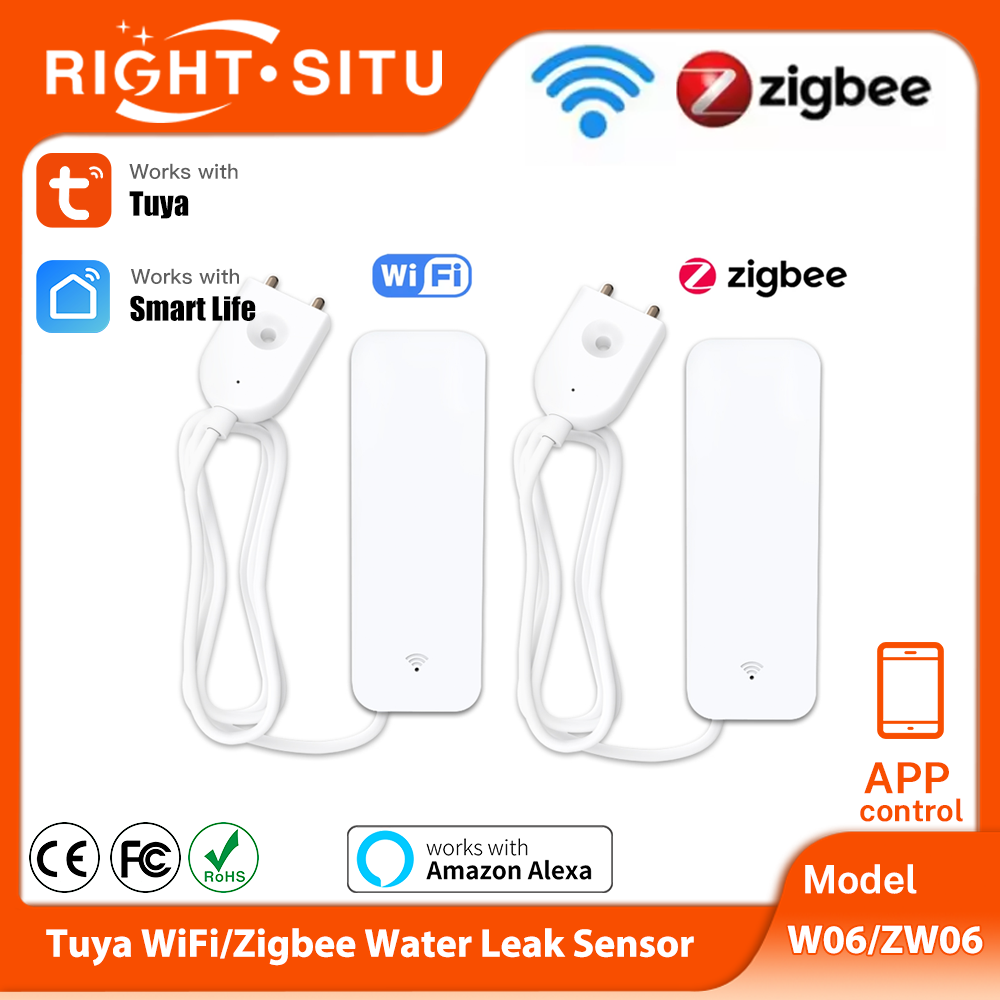 Smart Home Web - Tuya WiFi Zigbee Water Sensor Smart