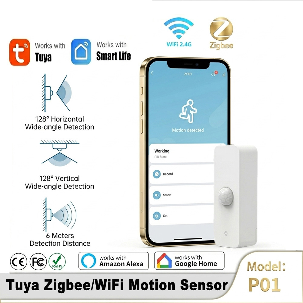 Smart Home Web - Smart PIR Motion Sensor WiFi Zigbee