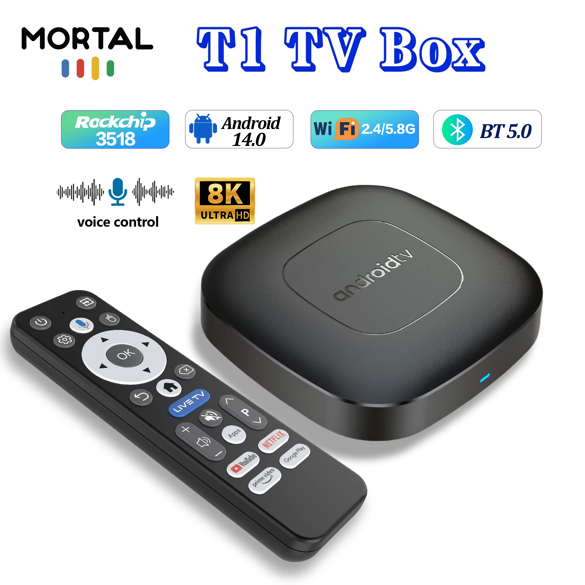Smart Home Ui - Smart TV Box T1 Android 14.0