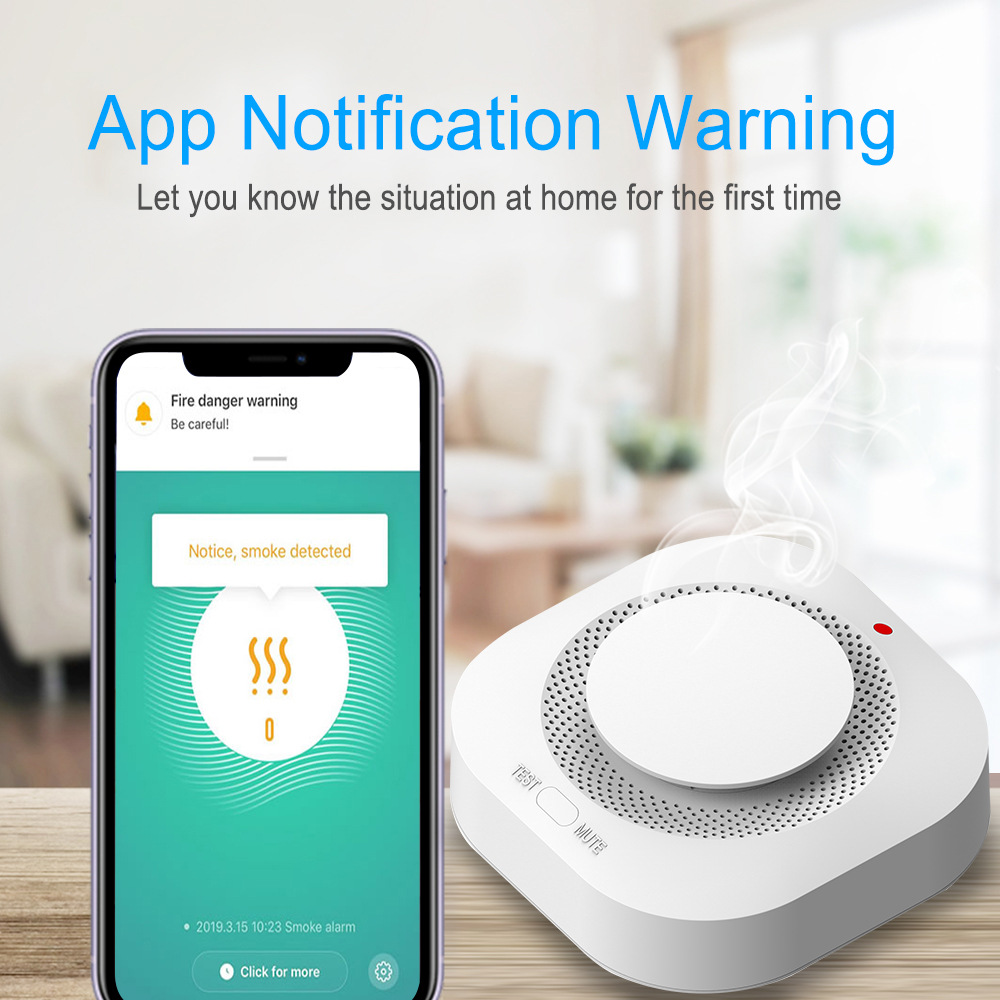 Tuya WiFi Zigbee Smoke Alarm – - огляд і ціна Smart Smoke Detector
