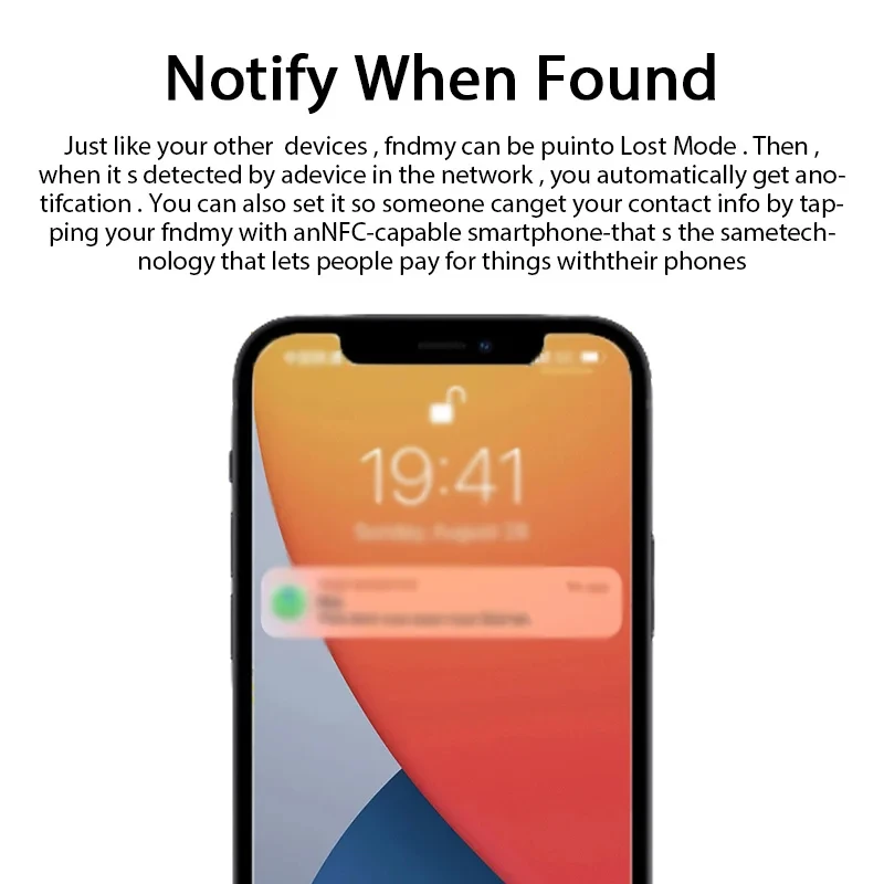Mini Anti-Lost Tracking Device - огляд і ціна Smart Home Hub Apple