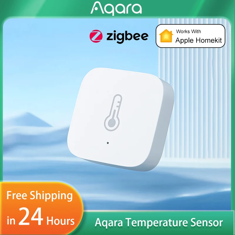 Aqara Temperature Sensor Zigbe - огляд і ціна Smart Home Hub Apple