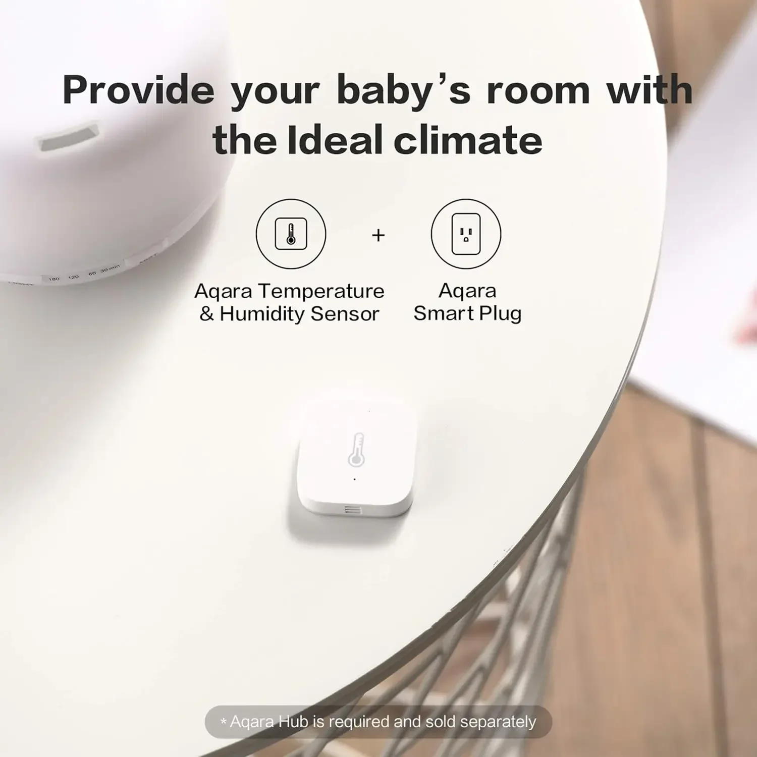 Aqara Temperature Sensor Zigbe - огляд і ціна Smart Home Hub Apple