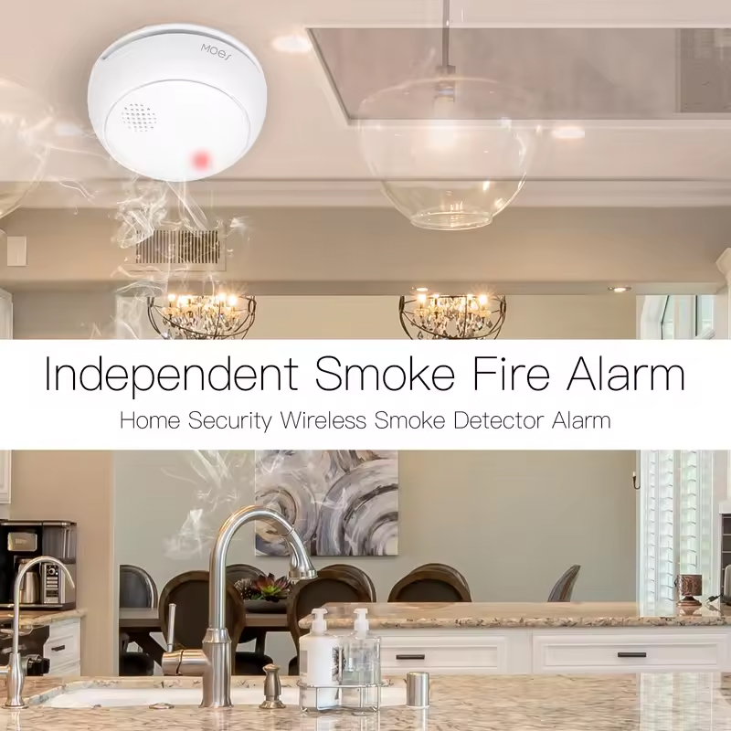 MOES ZigBee Smart Wireless Smo - огляд і ціна Smart Smoke Detector
