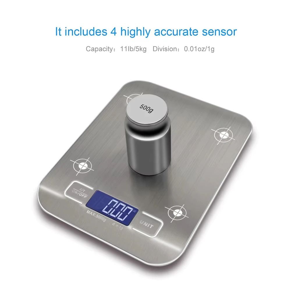 Electronic Digital Kitchen Sca - огляд і ціна Smart Home Utensils