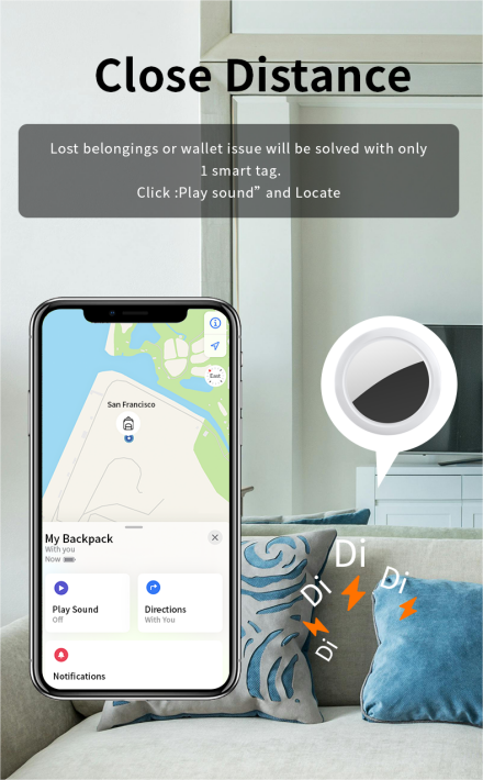 JSPTEC Security Bluetooth Tag  - огляд і ціна Smart Home Hub Apple