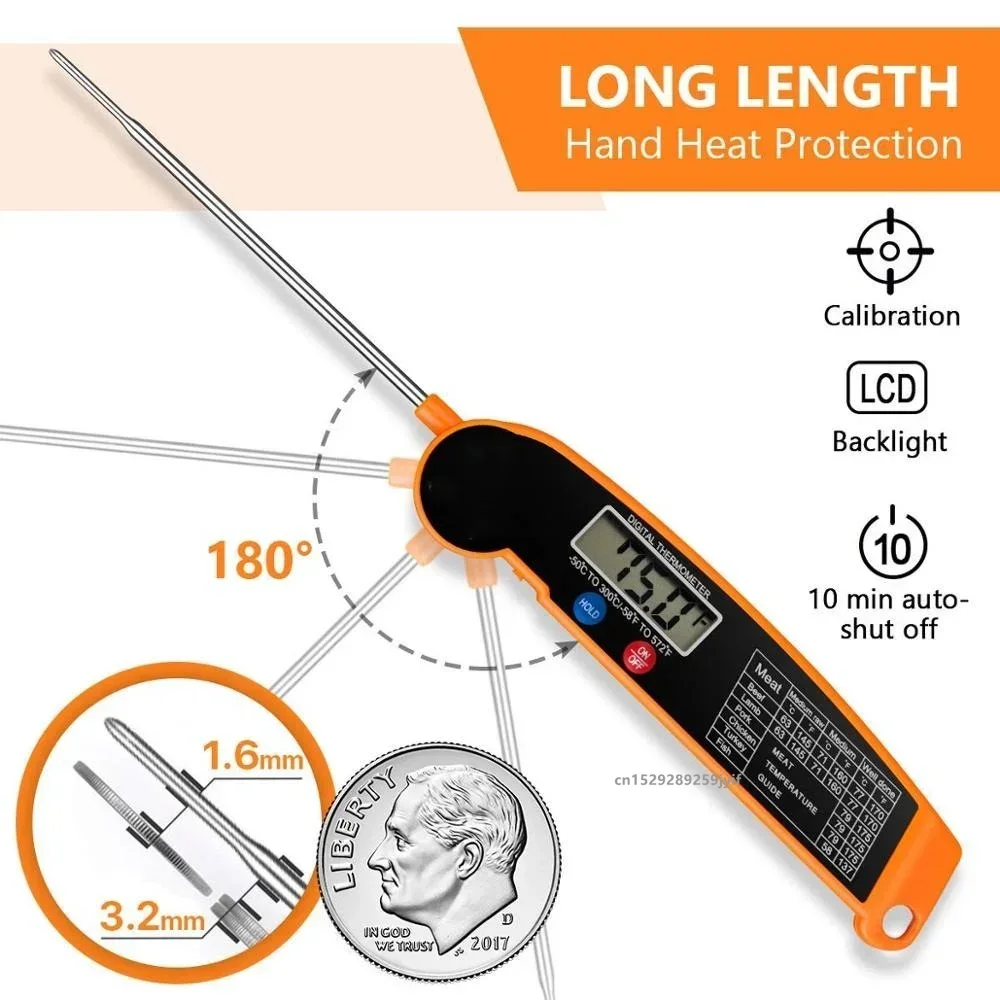 Digital Kitchen Food Thermomet - огляд і ціна Smart Home Utensils
