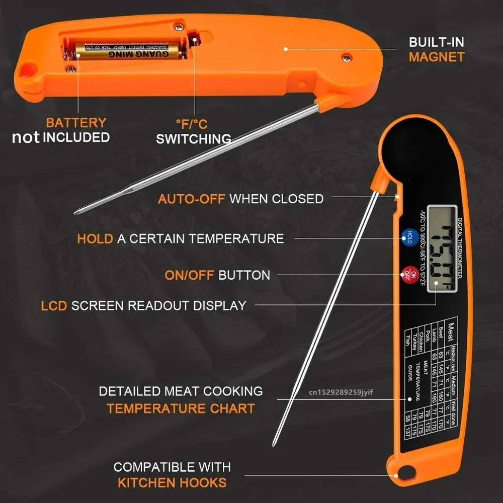 Digital Kitchen Food Thermomet - огляд і ціна Smart Home Utensils