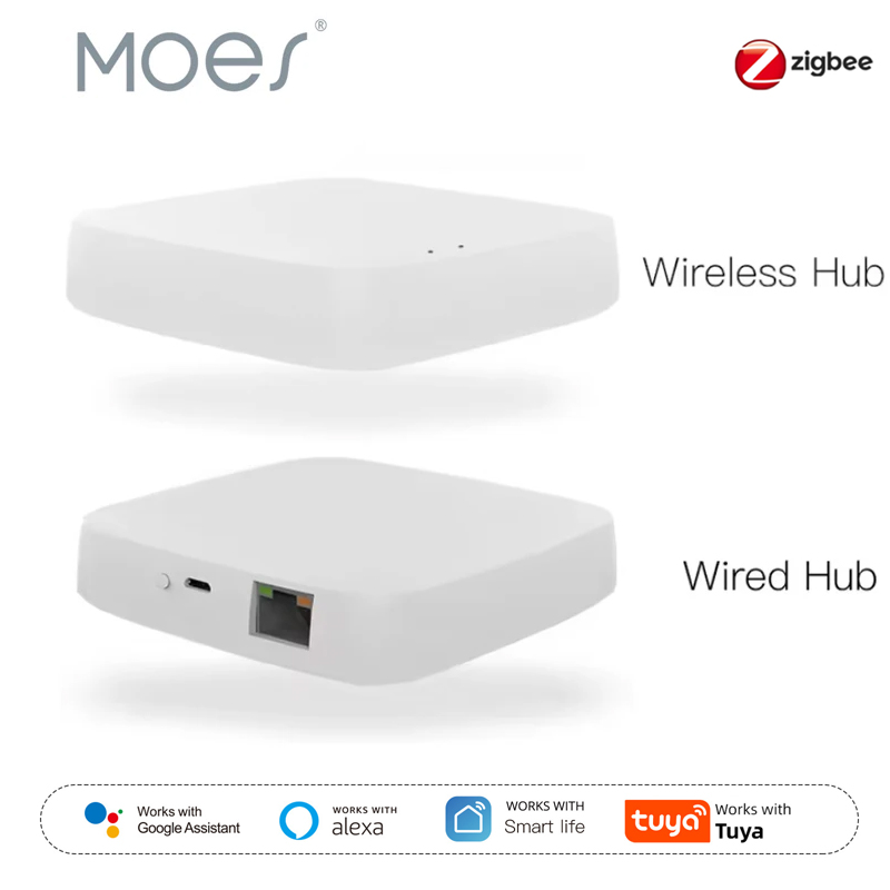 Moes Tuya ZigBee 3.0 Smart Gat - огляд і ціна Smart Home Hub Ikea