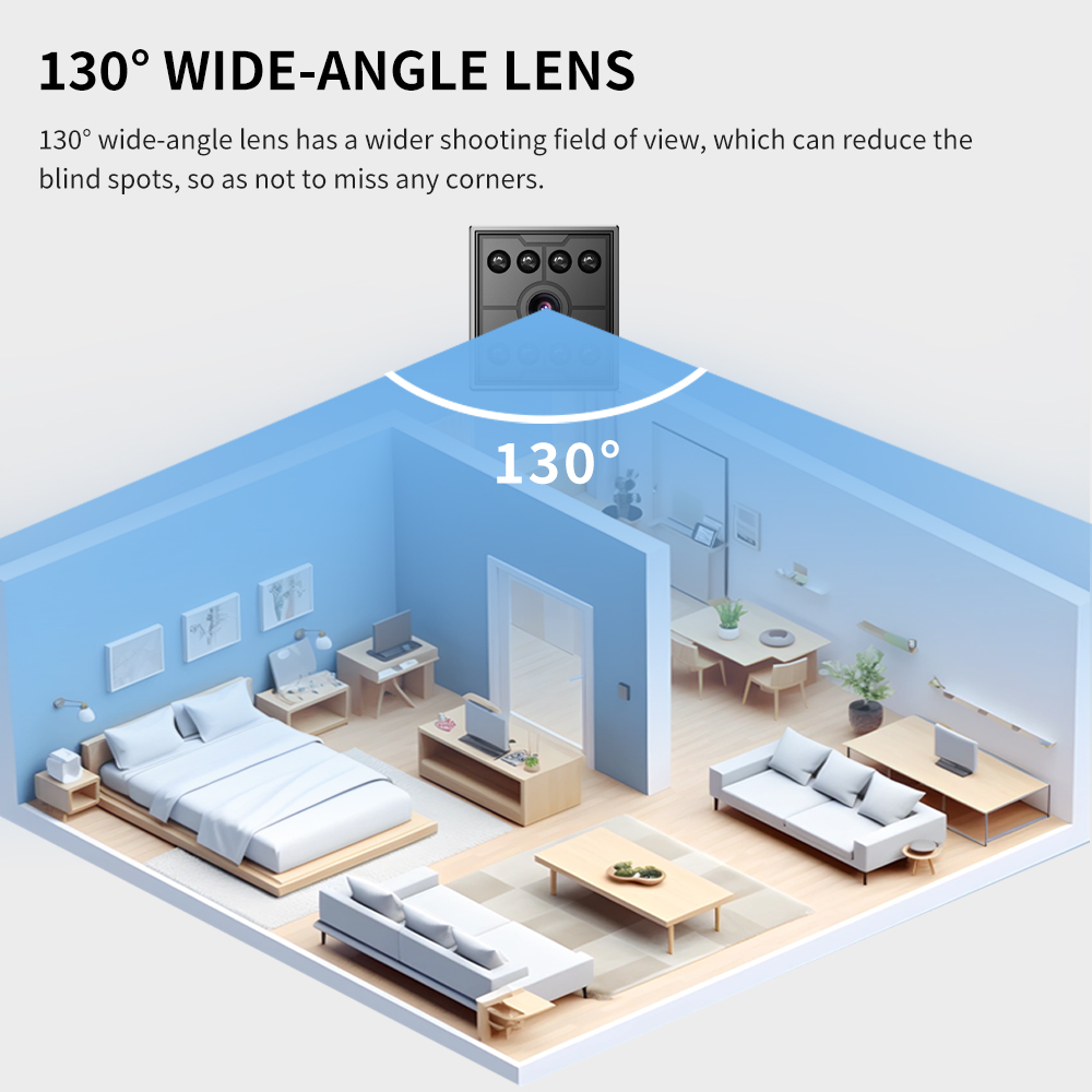 Mini Wifi Camera Security IP W - огляд і ціна Smart Home Kamera