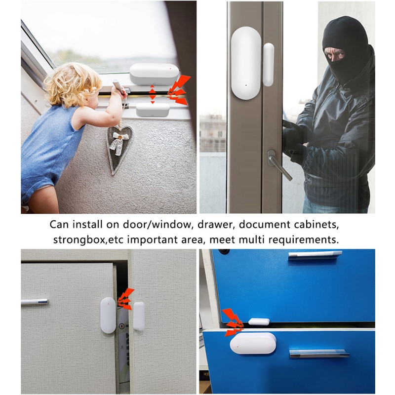 Tuya Smart WiFi Door Sensor Sm - огляд і ціна Smart Home Notifications