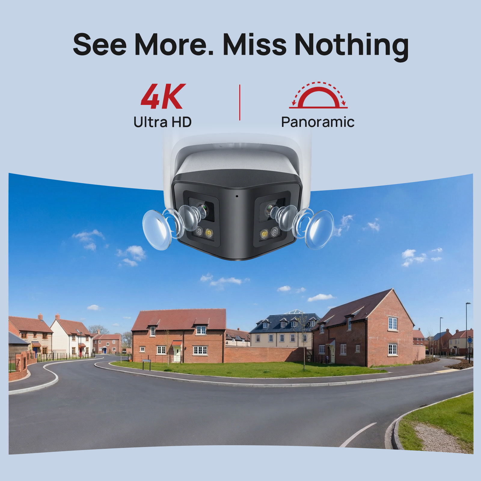 Vikylin 8MP Panoramic Smart Du - огляд і ціна Smart Home Notifications