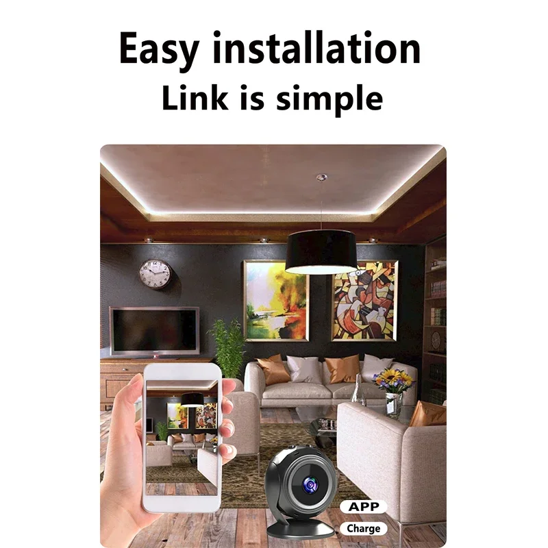Mini Wifi Camera 360° Rotated  - огляд і ціна Smart Home Kamera