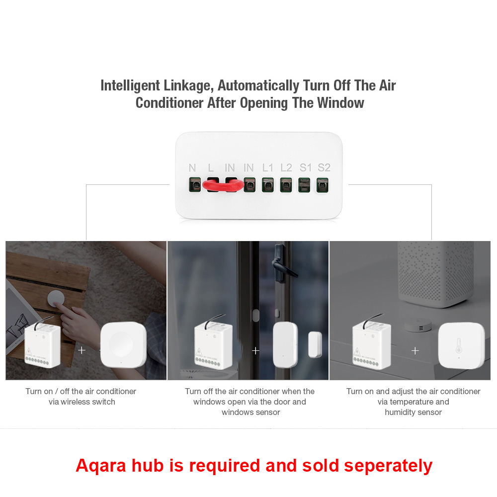 Original Aqara Smart Two-way C - огляд і ціна Smart Home Z Wave