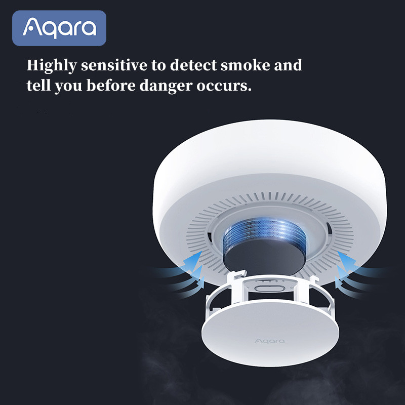 Aqara Smart Smoke Detector Sen - огляд і ціна Smart Home Hub Apple