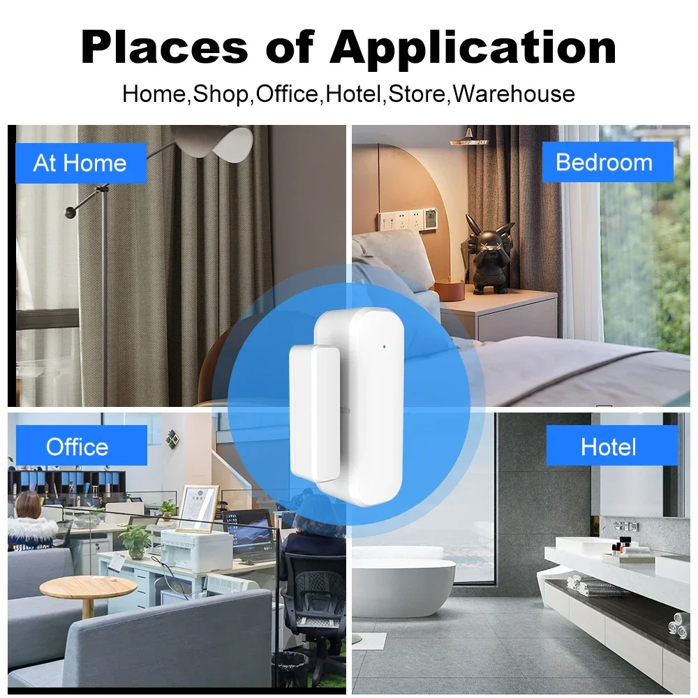 ZigBee Wireless Door Window Se - огляд і ціна Smart Home Notifications
