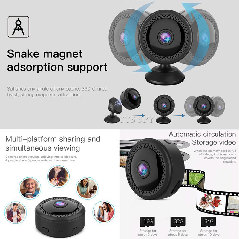 HD Wifi Mini Video Camera Digi - огляд і ціна Smart Home Kamera
