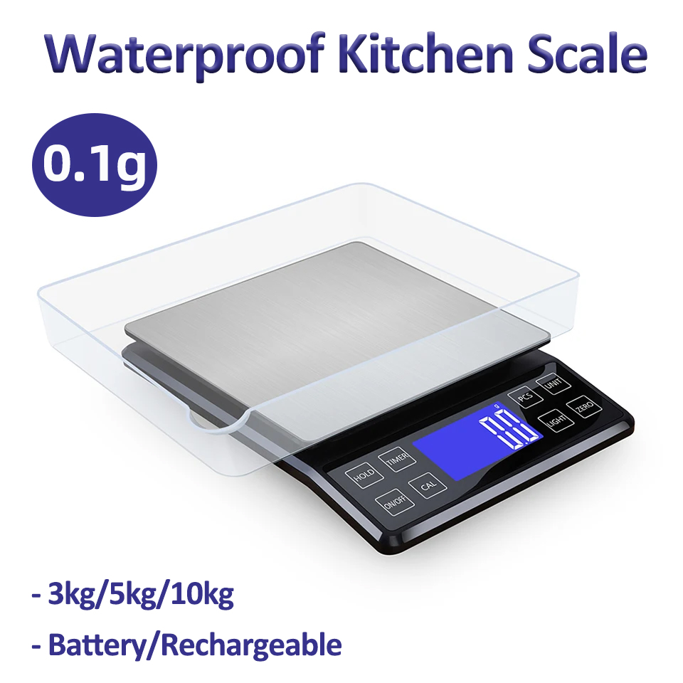 Digital Kitchen Scale 0.1g Hig - огляд і ціна Smart Home Utensils