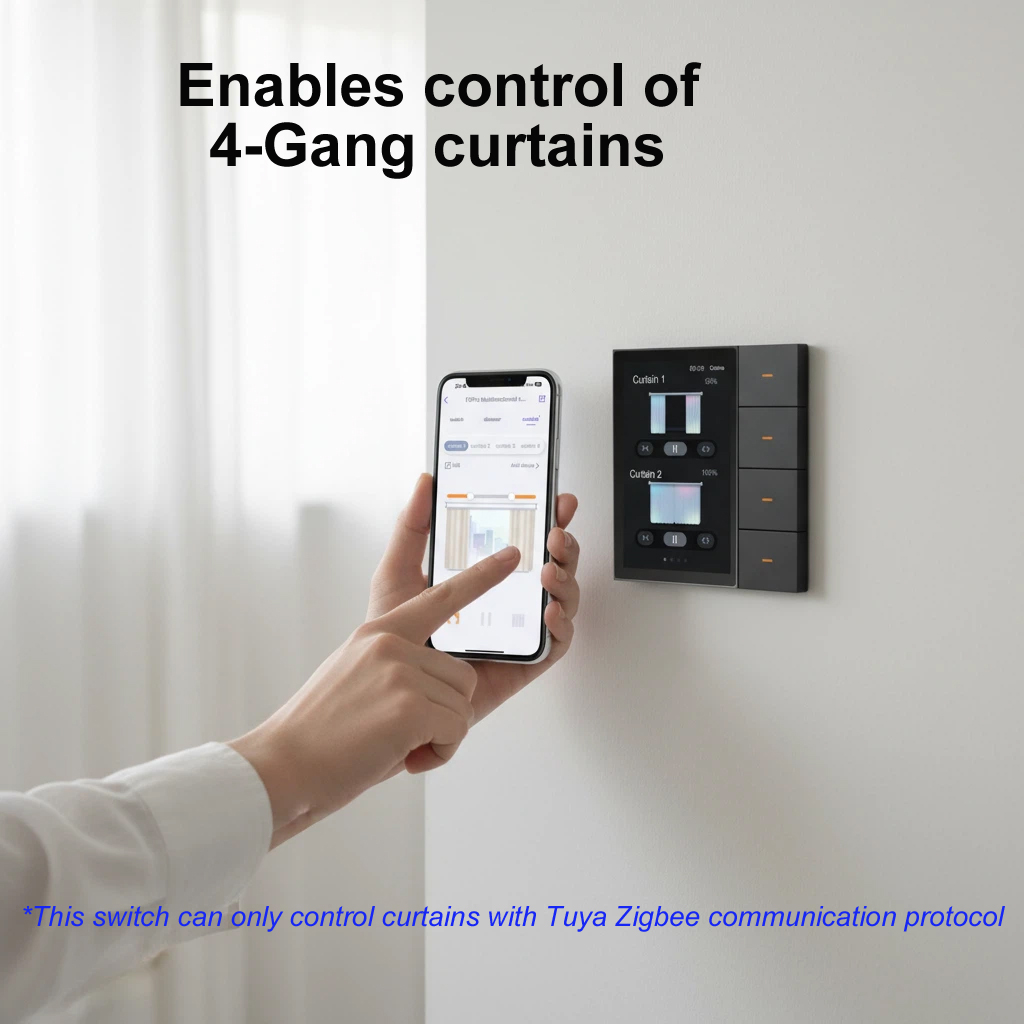 F3-pro Tuya Smart Panel ZigBee - огляд і ціна Smart Home Devices