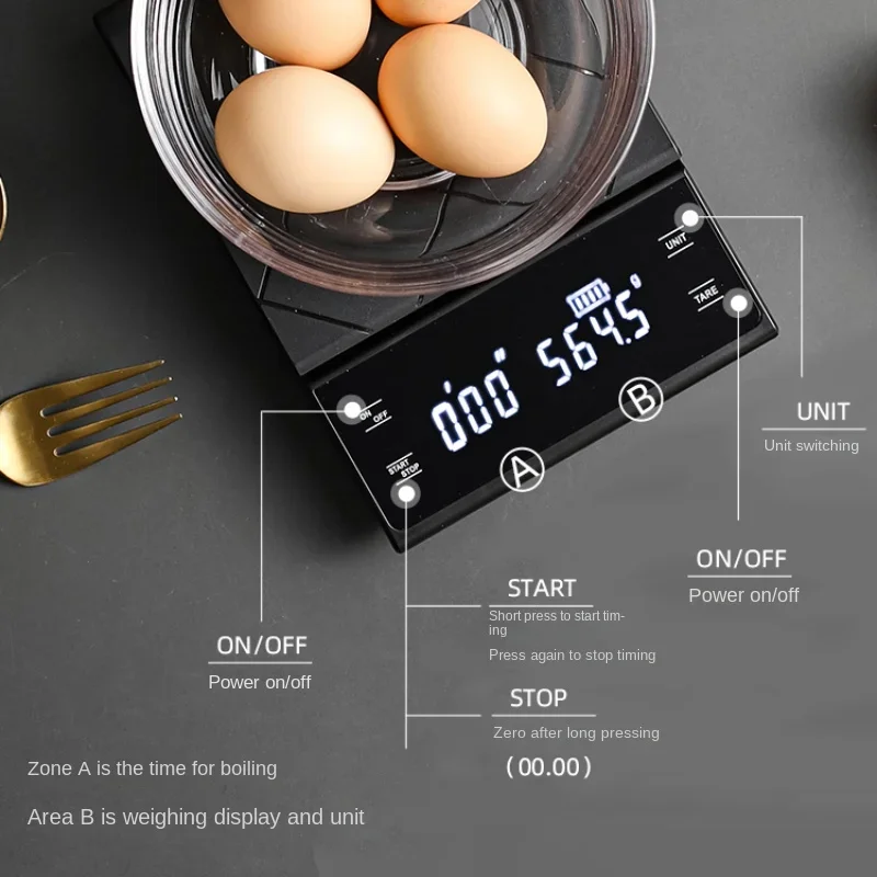 USB Charging Kitchen Coffee Sc - огляд і ціна Smart Home Utensils