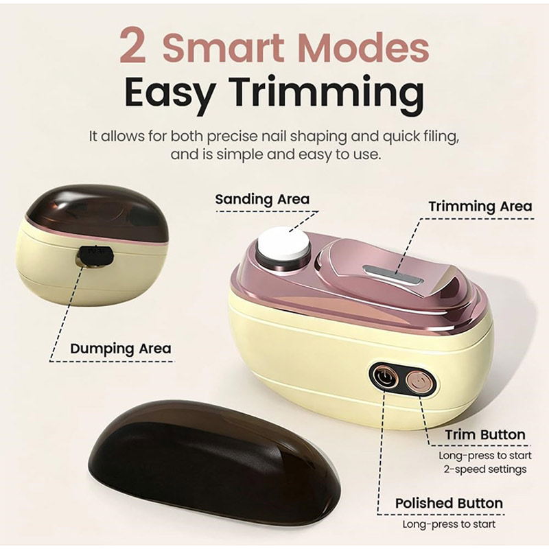 2-in-1 Smart Electric Nail Cli - огляд і ціна Smart Home Devices