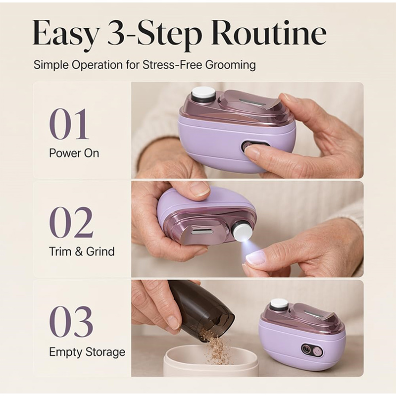 2-in-1 Smart Electric Nail Cli - огляд і ціна Smart Home Devices