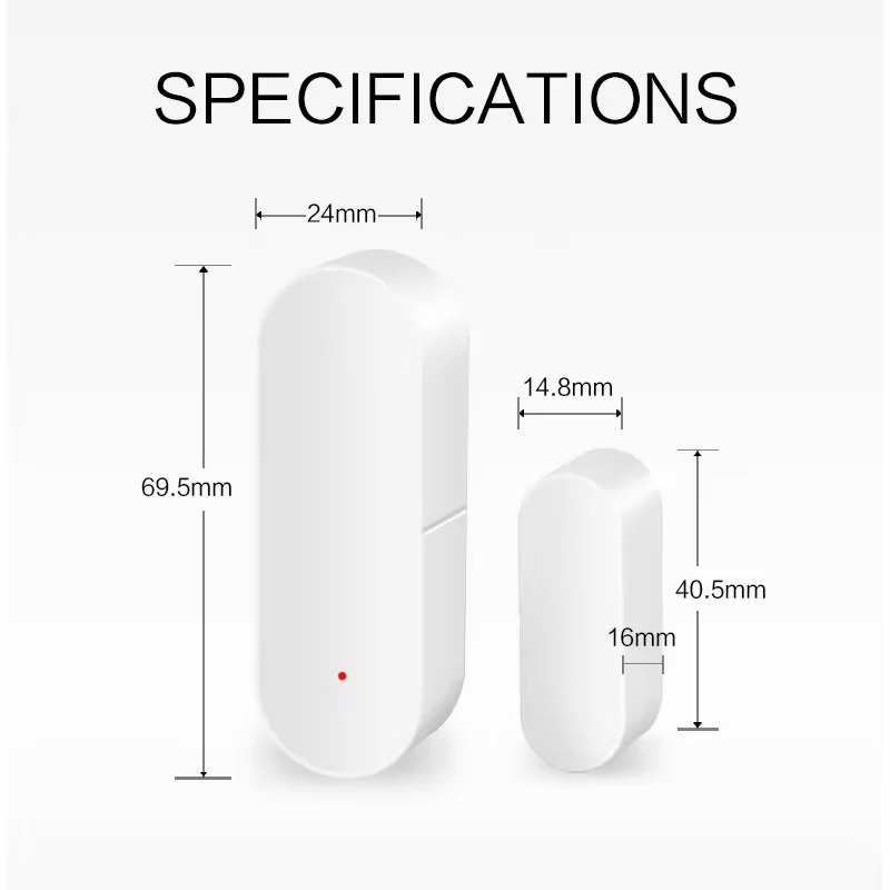 Tuya Smart WiFi Door Sensor Sm - огляд і ціна Smart Home Notifications