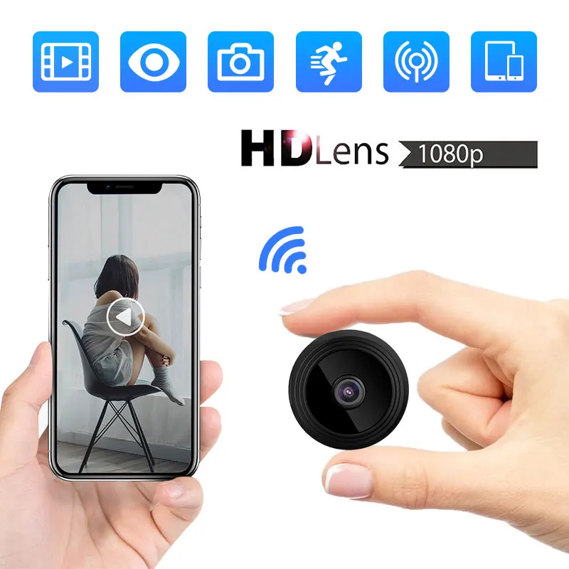Mini Wifi Camera Digital Camar - огляд і ціна Smart Home Kamera