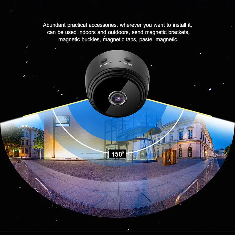 Mini Wifi Camera Digital Camar - огляд і ціна Smart Home Kamera