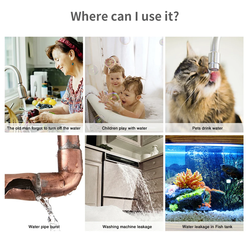 Tuya WiFi Zigbee Water Sensor  - огляд і ціна Smart Home Web