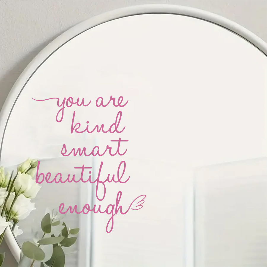 Inspirational Quote Mirror Dec - огляд і ціна Smart Home Quotes