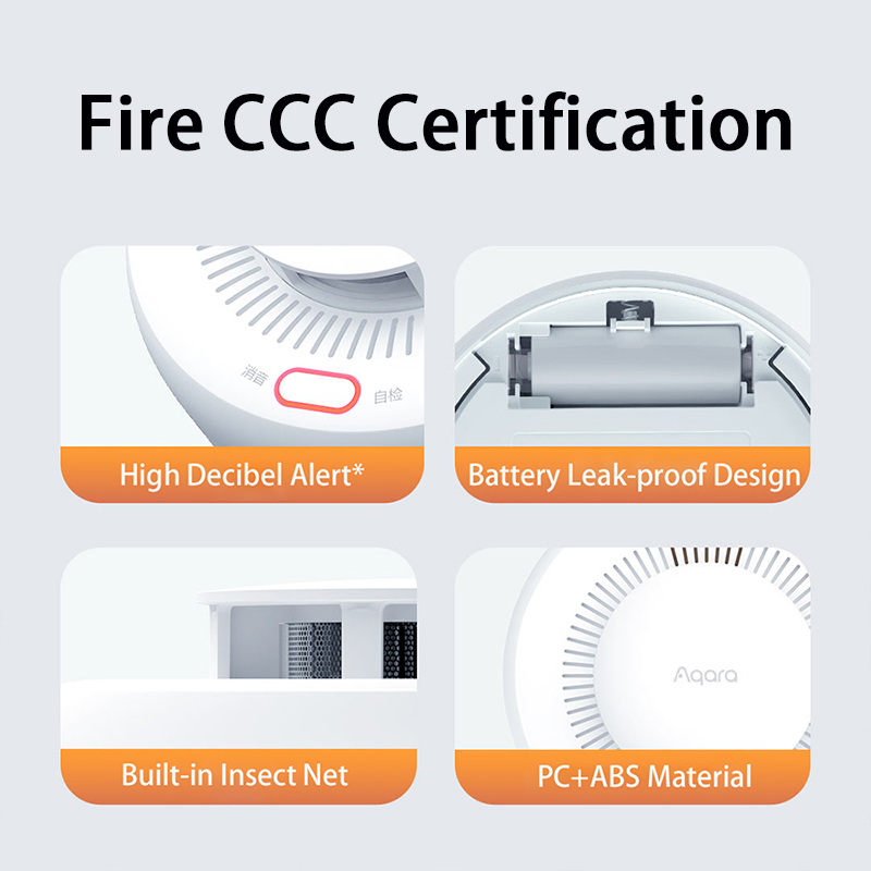 New Aqara Smoke Detector Zigbe - огляд і ціна Smart Smoke Detector