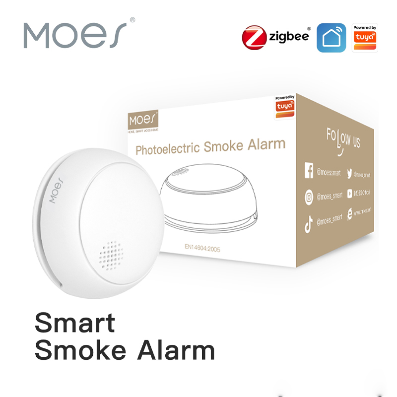 MOES ZigBee Smart Wireless Smo - огляд і ціна Smart Smoke Detector