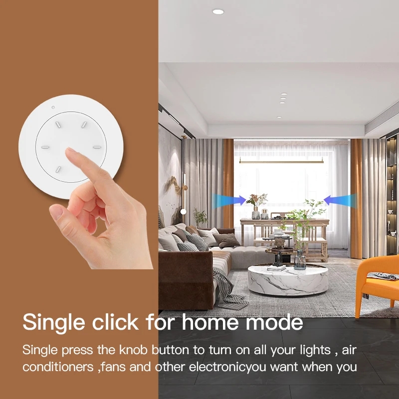 Smart ZigBee Knob Switch Work  - огляд і ціна Smart Home Z Wave