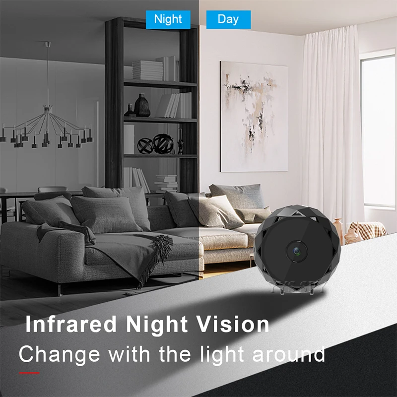 HD Mini Camera Night Vision Di - огляд і ціна Smart Home Kamera