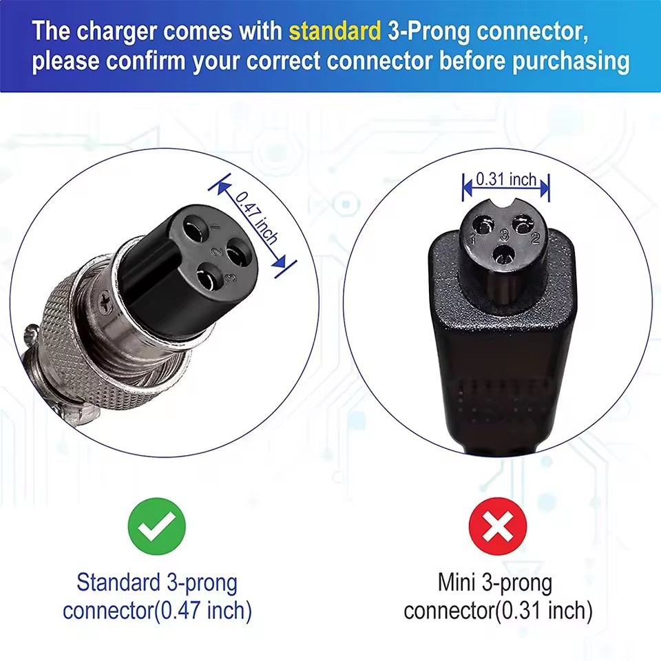 AC100-240V With Fan 58.8V 2A E - огляд і ціна Smart Home Devices