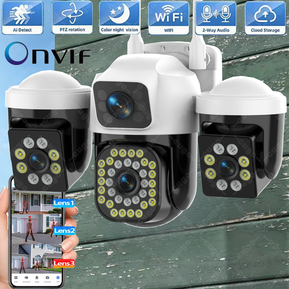 15MP Security Camera 3-HD Scre - огляд і ціна Smart Home Kamera