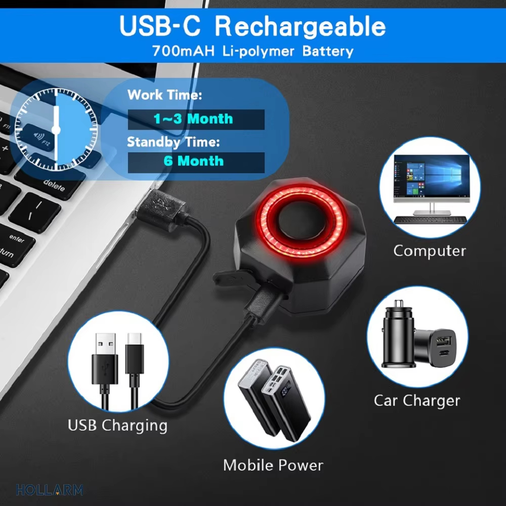 Hollarm Smart Bike Taillight A - огляд і ціна Smart Home Hub Apple