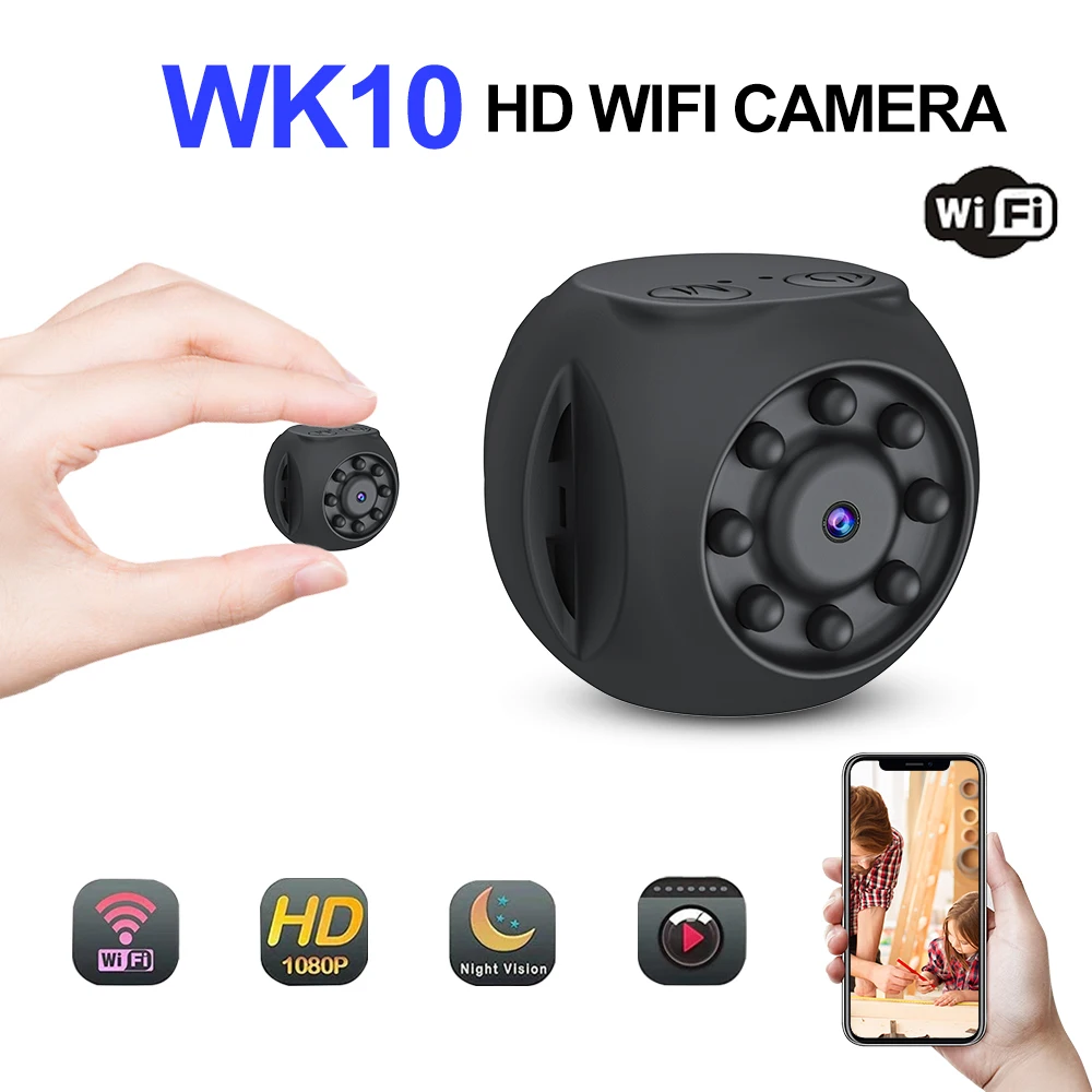 Wifi Mini Camera WK10 Smart Ho - огляд і ціна Smart Home Kamera