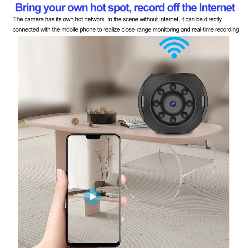 Wifi Mini Camera WK10 Smart Ho - огляд і ціна Smart Home Kamera