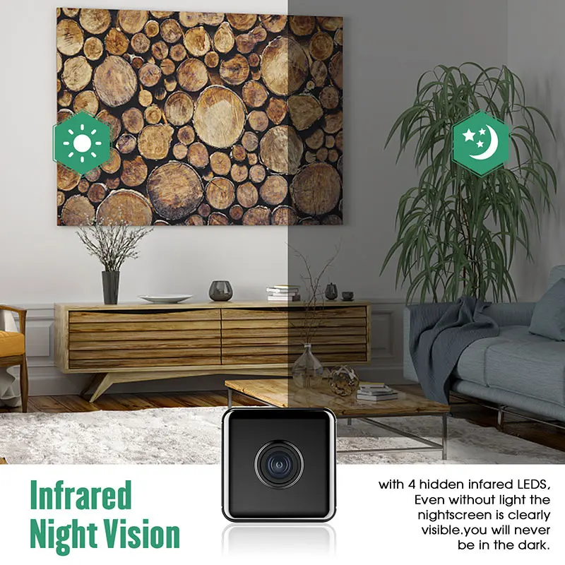 Wifi Mini Camera Smart Home Fo - огляд і ціна Smart Home Kamera
