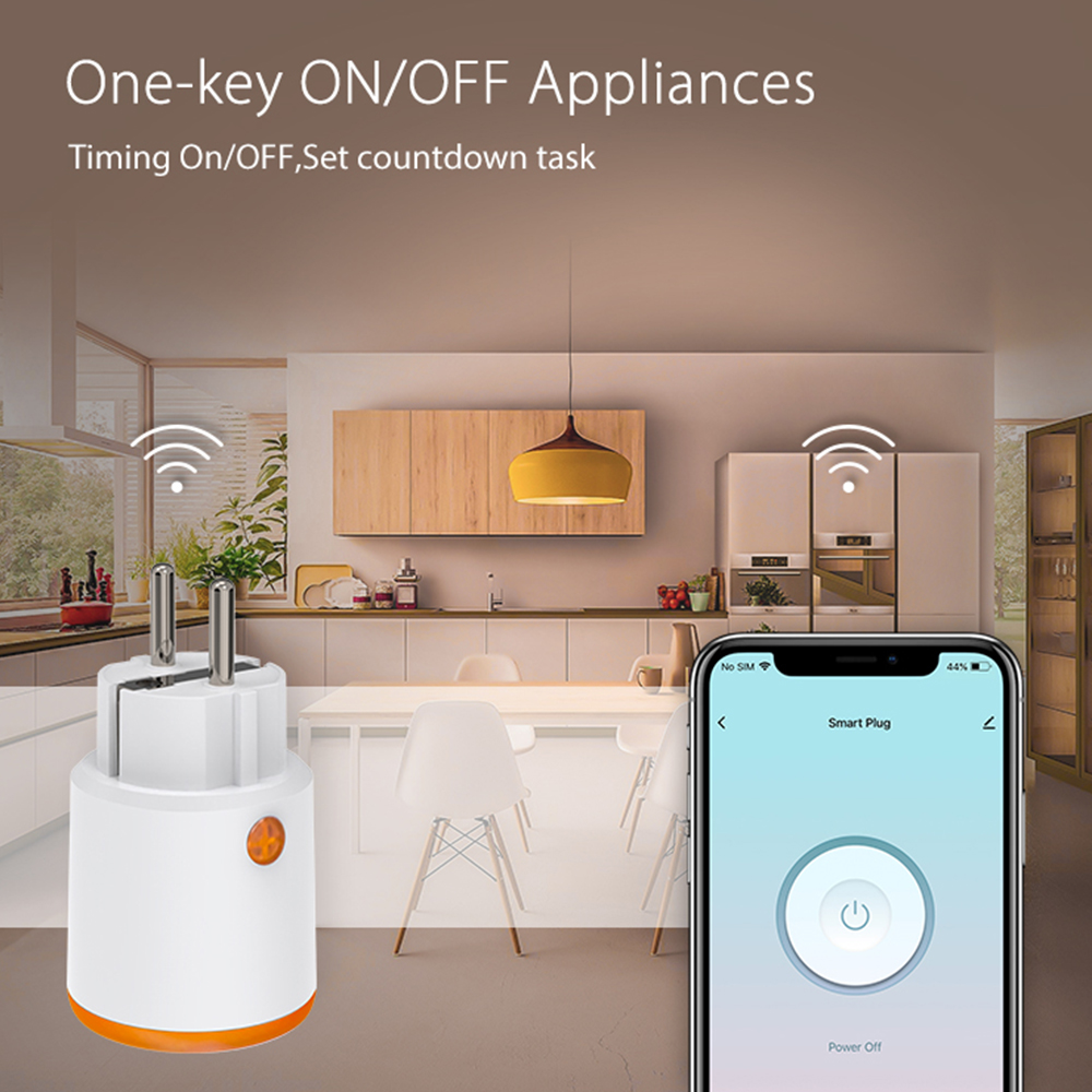 Smart Zigbee Plug Socket 3680W - огляд і ціна Smart Home Z Wave