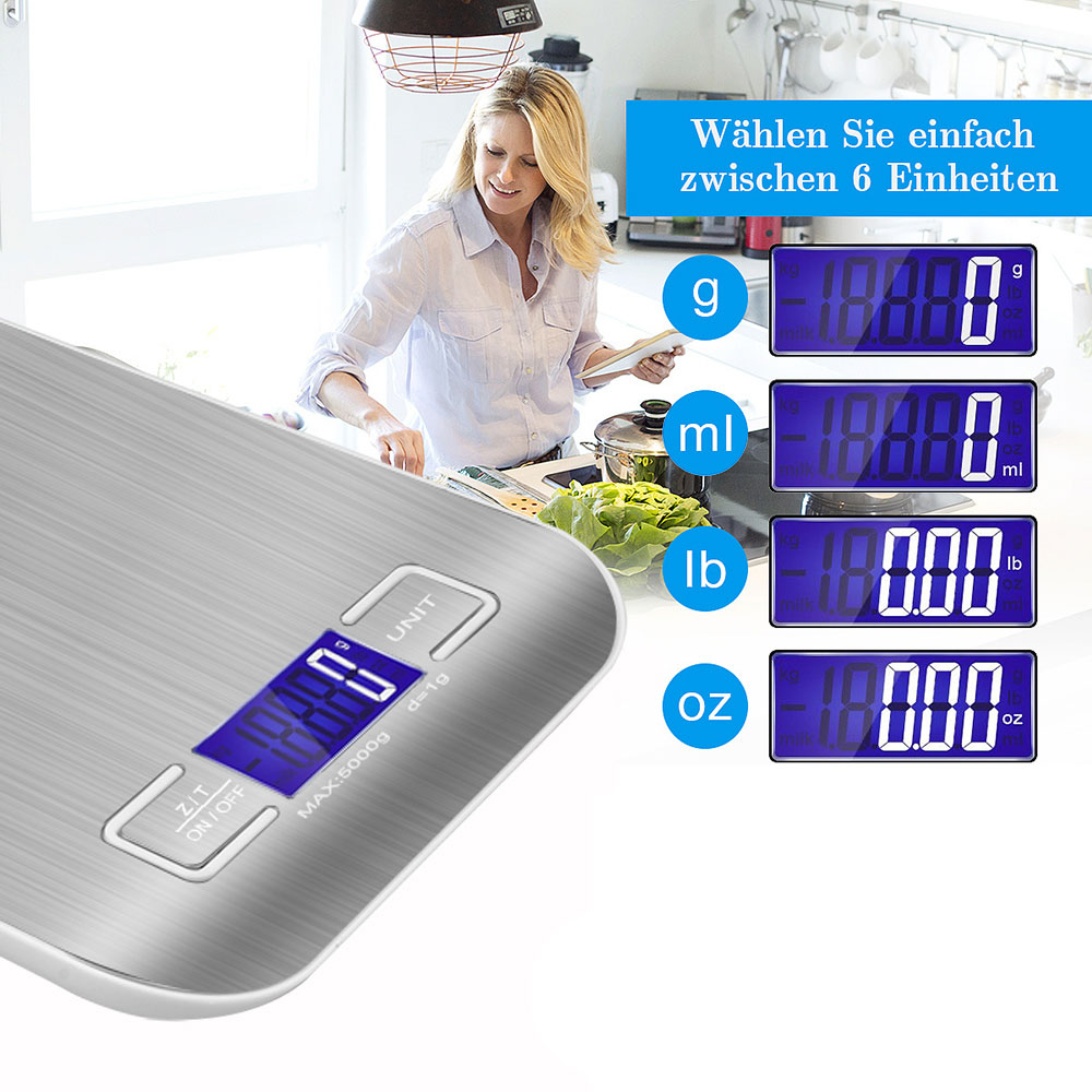 Digital Kitchen Scale LED Disp - огляд і ціна Smart Home Utensils