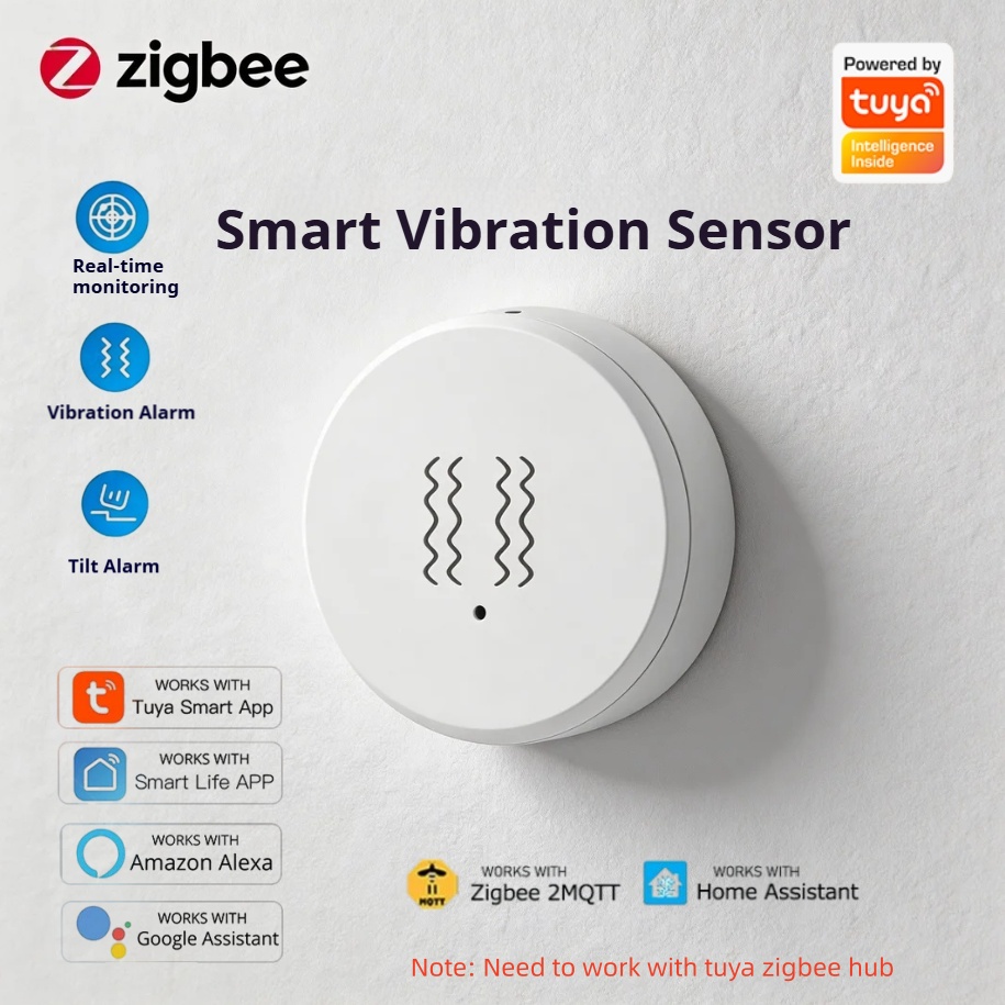 Tuya Zigbee Smart Vibration Se - огляд і ціна Smart Home Notifications