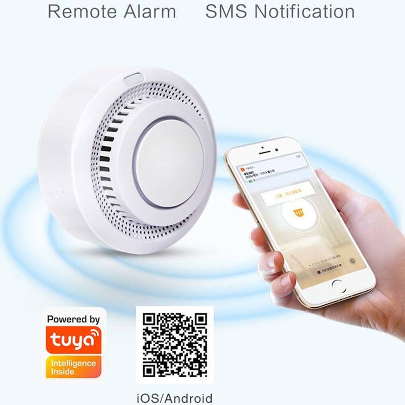 Tuya Smart WIFI Smoke Alarm Fi - огляд і ціна Smart Smoke Detector