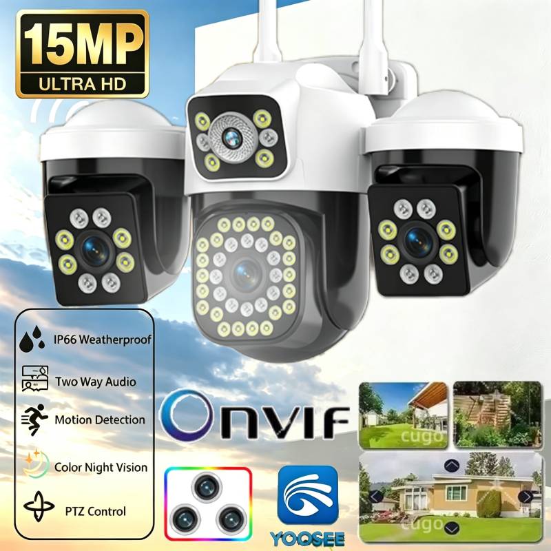 15MP Triple Lenses Triple Scre - огляд і ціна Smart Home Kamera
