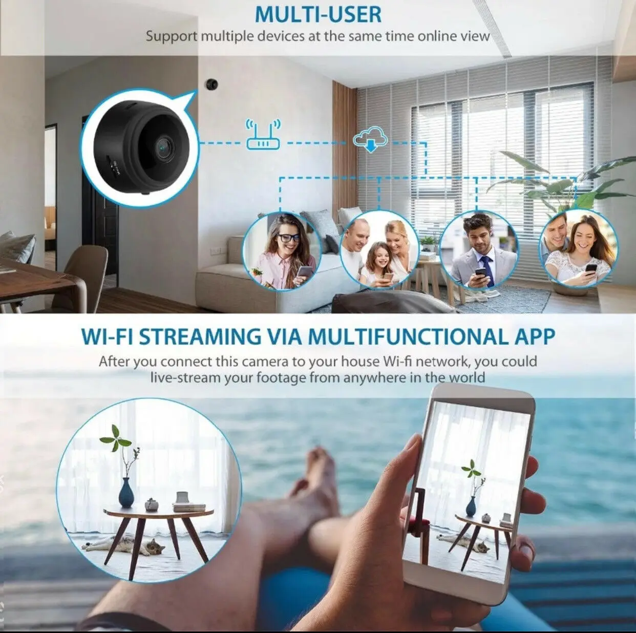 HD 1080P Mini Digital Wifi Cam - огляд і ціна Smart Home Kamera