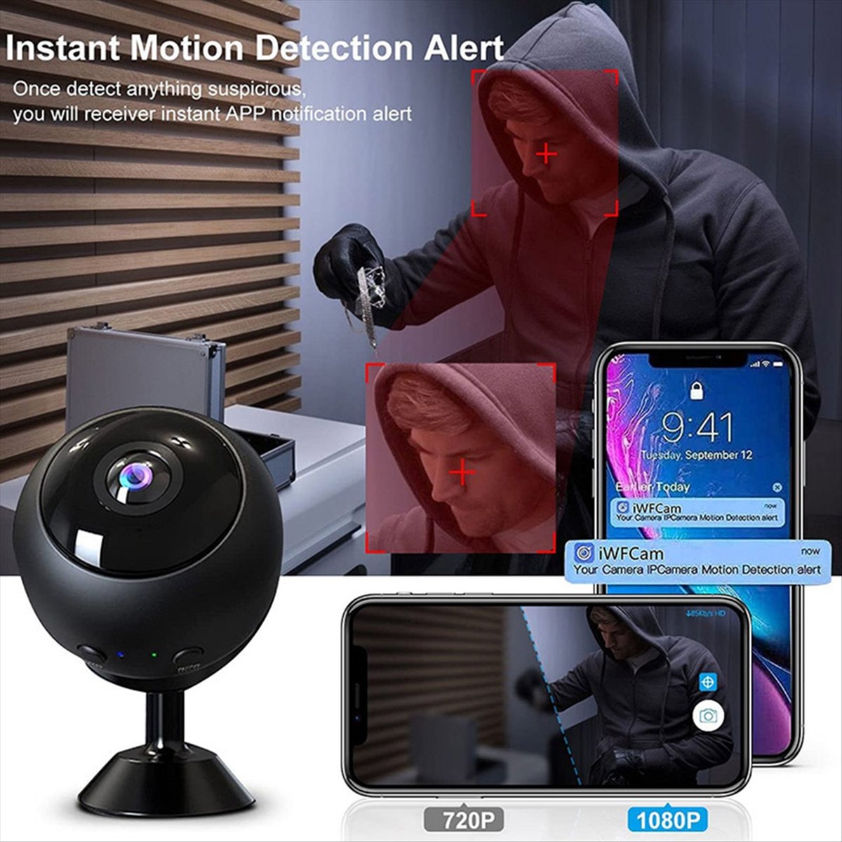 Stable- Fisheye HD Night Visio - огляд і ціна Smart Home Kamera